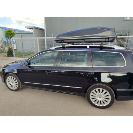 Μπαγκαζιέρα οροφής Junior Easy180x78x40cm με μονόπλευρο άνοιγμα και κλειδί, 430 λίτρα - μαύρη γυαλιστερή Μπαγκαζιέρα οροφής Junior Easy180x78x40cm με μονόπλευρο άνοιγμα και κλειδί, 430 λίτρα - μαύρη γυαλιστερή