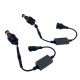 120W led για γνήσια angel eyes για BMW E60 2008+ / E90 2008+ / X6 / E70 X5 2007+ - τύπου H8,10 000 lumen - 2τμχ.
