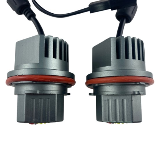 40W led για γνήσια angel eyes για BMW E39 / E60 / E53 X5 / E65 / E87 / E63 - λευκό χρώμα - 2τμχ.