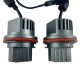 40W led για γνήσια angel eyes για BMW E39 / E60 / E53 X5 / E65 / E87 / E63 - λευκό χρώμα - 2τμχ.