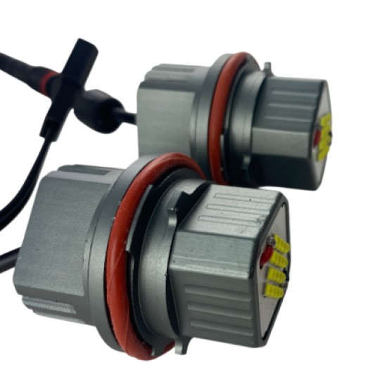 40W led για γνήσια angel eyes για BMW E39 / E60 / E53 X5 / E65 / E87 / E63 - λευκό χρώμα - 2τμχ.