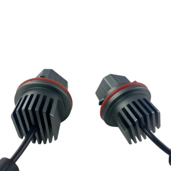 40W led για γνήσια angel eyes για BMW E39 / E60 / E53 X5 / E65 / E87 / E63 - λευκό χρώμα - 2τμχ.