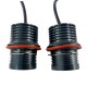20W led για γνήσια angel eyes για BMW E39 / E60 / E53 X5 / E65 / E87 / E63 - λευκό χρώμα - 2τμχ.