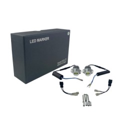 80W led για γνήσια angel eyes για BMW E90 / E91 - λευκό χρώμα - 2τμχ.