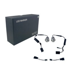 Led για αυθεντικά angel eyes για BMW E60 facelift - με ένα led 20W CREE - 2τμχ.