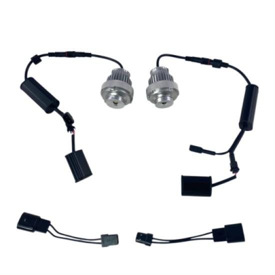 Led για αυθεντικά angel eyes για BMW E60 facelift - με ένα led 20W CREE - 2τμχ.