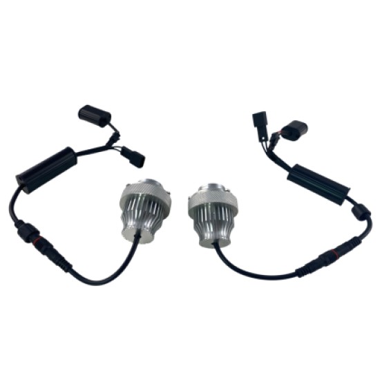 Led για αυθεντικά angel eyes για BMW E60 facelift - με ένα led 20W CREE - 2τμχ.