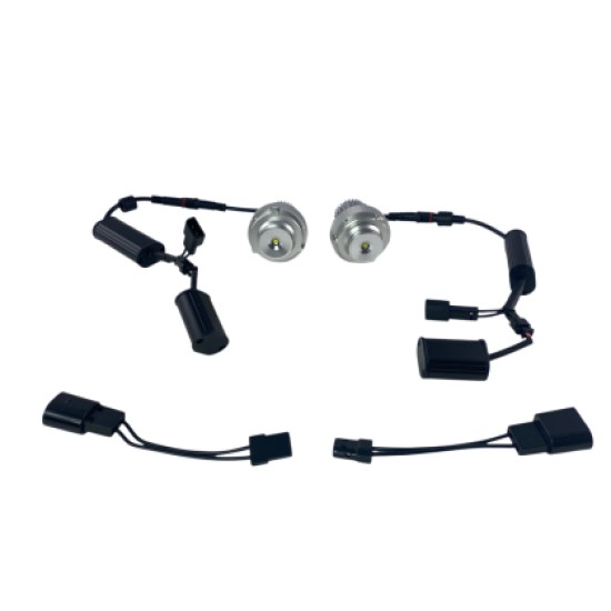 Led για αυθεντικά angel eyes για BMW E60 facelift - με ένα led 20W CREE - 2τμχ.