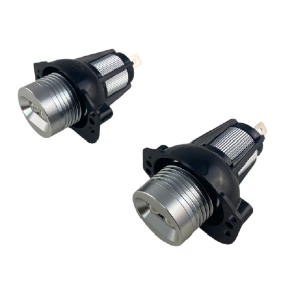 10W Led για γνήσια angel eyes για BMW E90 / E91 - λευκό χρώμα - 2τμχ.