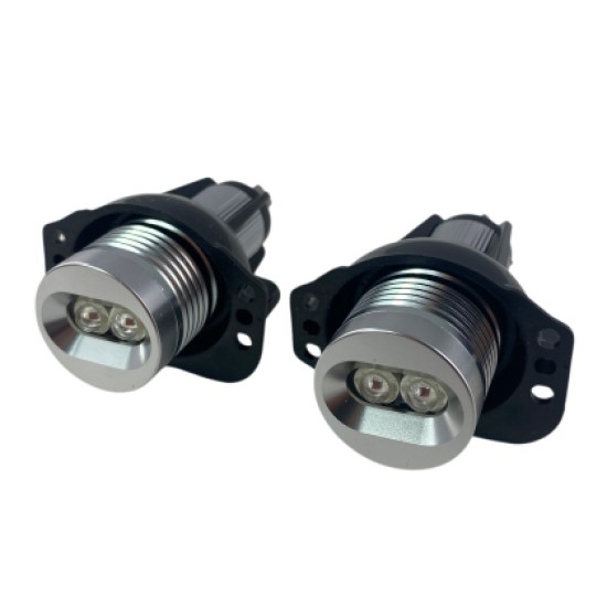 10W Led για γνήσια angel eyes για BMW E90 / E91 - λευκό χρώμα - 2τμχ.