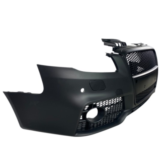 Προφυλακτήρας εμπρός για Audi A4 B7 8E (2004-2008) - S-Line Design με ανοίγματα για parktronic  και πιτσιλίθρες