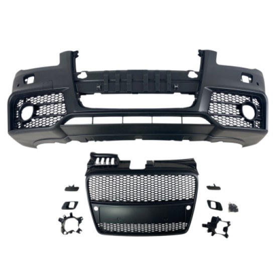 Προφυλακτήρας εμπρός για Audi A4 B7 8E (2004-2008) - S-Line Design με ανοίγματα για parktronic  και πιτσιλίθρες