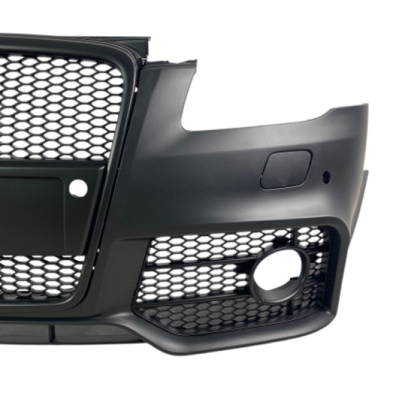 Προφυλακτήρας εμπρός για Audi A4 B7 8E (2004-2008) - S-Line Design με ανοίγματα για parktronic  και πιτσιλίθρες