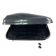 Μπαγκαζιέρα οροφής Junior Altro 140x90x38cm με μονό άνοιγμα με κλειδί, 370 λίτρα - Γκρι γυαλιστερή