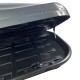 Μπαγκαζιέρα οροφής Junior Altro 140x90x38cm με μονό άνοιγμα με κλειδί, 370 λίτρα - Γκρι γυαλιστερή
