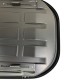 Μπαγκαζιέρα οροφής Junior Altro 140x90x38cm με μονό άνοιγμα με κλειδί, 370 λίτρα - Γκρι γυαλιστερή