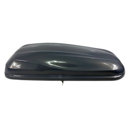 Μπαγκαζιέρα οροφής Junior Altro 185x80x41cm με διπλό άνοιγμα με κλειδί, 460 λίτρα - Γκρι υαλιγστερή Μπαγκαζιέρα οροφής Junior Altro 185x80x41cm με διπλό άνοιγμα με κλειδί, 460 λίτρα - Γκρι υαλιγστερή