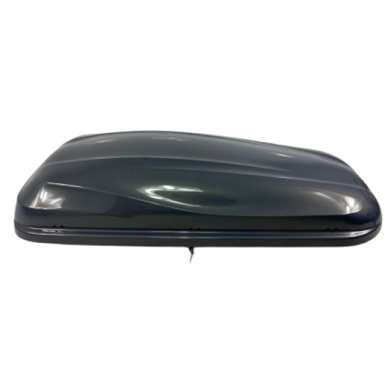 Μπαγκαζιέρα οροφής Junior Altro 185x80x41cm με διπλό άνοιγμα με κλειδί, 460 λίτρα - Γκρι υαλιγστερή