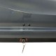 Μπαγκαζιέρα οροφής Junior Altro 185x80x41cm με διπλό άνοιγμα με κλειδί, 460 λίτρα - Γκρι υαλιγστερή