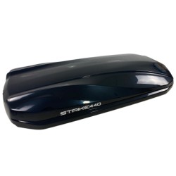 Μπαγκαζιέρα οροφής Junior Strike 199x84x35cm με διπλό άνοιγμα και κλειδί, 440 λίτρα - μαύρη γυαλιστερή Μπαγκαζιέρα οροφής Junior Strike 199x84x35cm με διπλό άνοιγμα και κλειδί, 440 λίτρα - μαύρη γυαλιστερή