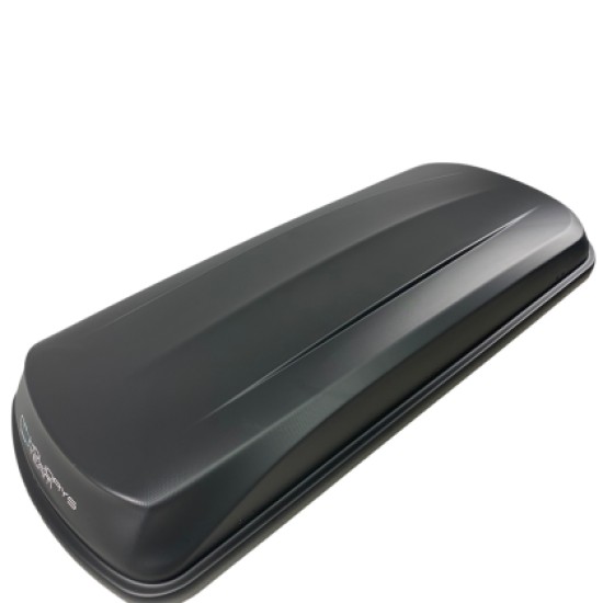 Μπαγκαζιέρα οροφής Junior Xtreme 2 195x78x39cm με διπλό άνοιγμα και κλειδί, 445 λίτρα - μαύρη Μπαγκαζιέρα οροφής Junior Xtreme 2 195x78x39cm με διπλό άνοιγμα και κλειδί, 445 λίτρα - μαύρη