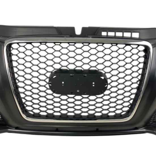 Προφυλακτήρας εμπρός για Audi A3 (2008-2012) - RS3 design  με ανοίγματα για πιτσιλίθρες