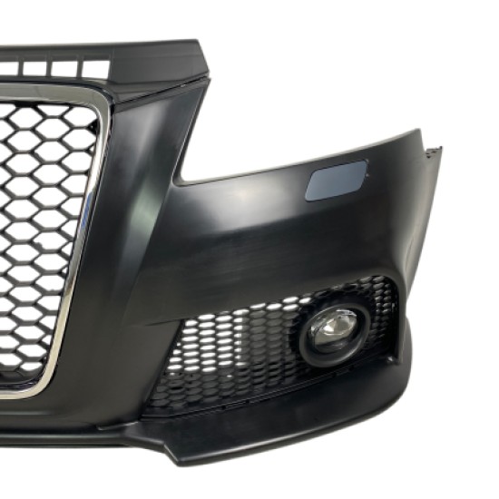 Προφυλακτήρας εμπρός για Audi A3 (2008-2012) - RS3 design  με ανοίγματα για πιτσιλίθρες