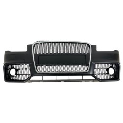 Προφυλακτήρας εμπρός για Audi A4 B7 8E (2004-2008) - S Line Design με γρίλια χρωμίου,  με ανοίγματα για πιτσιλίθρες Προφυλακτήρας εμπρός για Audi A4 B7 8E (2004-2008) - S Line Design με γρίλια χρωμίου,  με ανοίγματα για πιτσιλίθρες