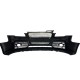 Προφυλακτήρας εμπρός για Audi A4 B7 8E (2004-2008) - S Line Design με γρίλια χρωμίου,  με ανοίγματα για πιτσιλίθρες