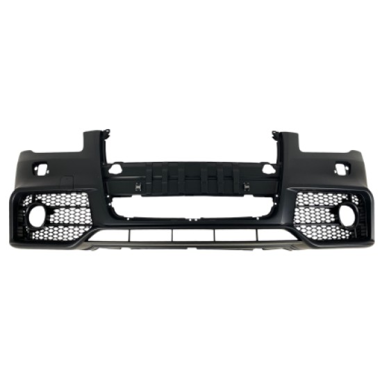 Προφυλακτήρας εμπρός για Audi A4 B7 8E (2004-2008) - S Line Design με γρίλια χρωμίου,  με ανοίγματα για πιτσιλίθρες
