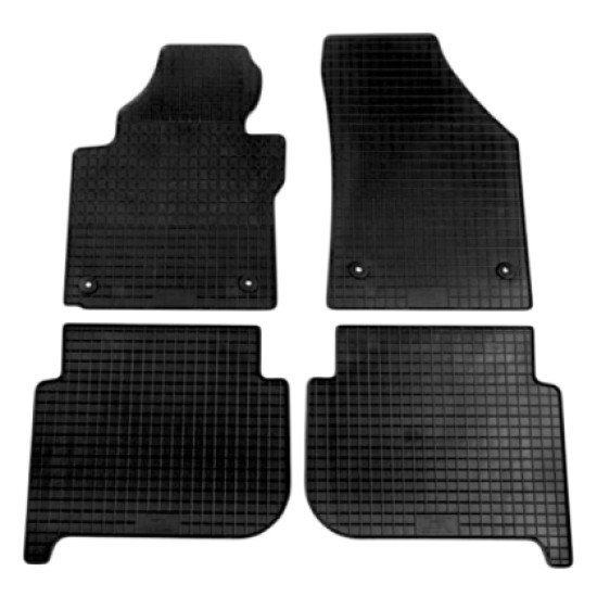 Λαστιχένια πατάκια για VW Touran I (2003-2015) - Petex  - 4τμχ.