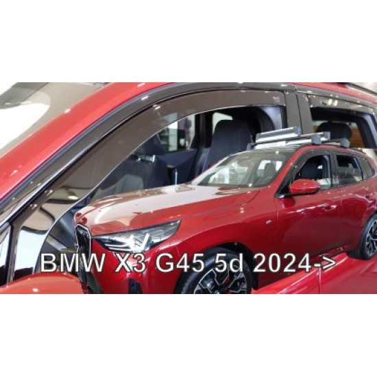 Ανεμοθραύστες για BMW X3 G45 (2024+) - 4τμχ. εμπρός και πίσω