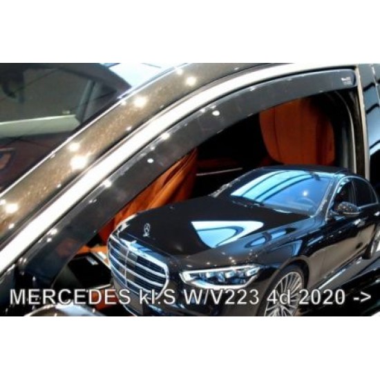 Ανεμοθραύστες για Mercedes S-Class W223 / V223 (2020+) sedan - 2τμχ. εμπρός