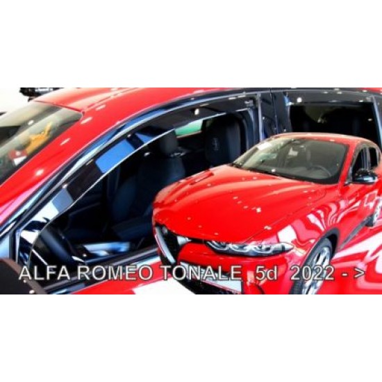 Ανεμοθραύστες για Alfra Romeo Tonale (2020+) - 4τμχ. εμπρός και πίσω