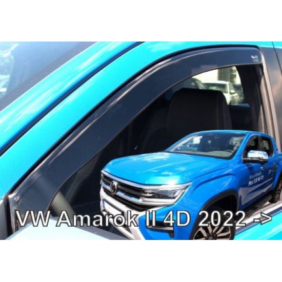 Ανεμοθραύστες για Volkswagen Amarok (2022+) - 2τμχ. εμπρός Ανεμοθραύστες για Volkswagen Amarok (2022+) - 2τμχ. εμπρός