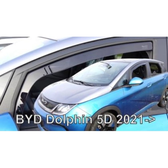 Ανεμοθραύστες για BYD Dolphin (2021+) - 2τμχ. εμπρός Ανεμοθραύστες για BYD Dolphin (2021+) - 2τμχ. εμπρός