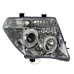 Φανάρια εμπρός led angel eyes για Nissan Navara / Pathfinder (2005-2009) - chrome , με λάμπες (Η1) - σετ 2τμχ. Φανάρια εμπρός led angel eyes για Nissan Navara / Pathfinder (2005-2009) - chrome , με λάμπες (Η1) - σετ 2τμχ.