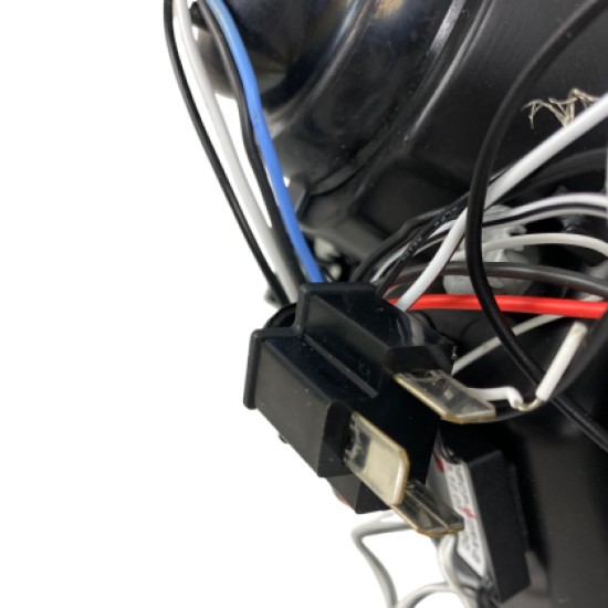 Φανάρια εμπρός led angel eyes για Nissan Navara / Pathfinder (2005-2009) - chrome , με λάμπες (Η1) - σετ 2τμχ.