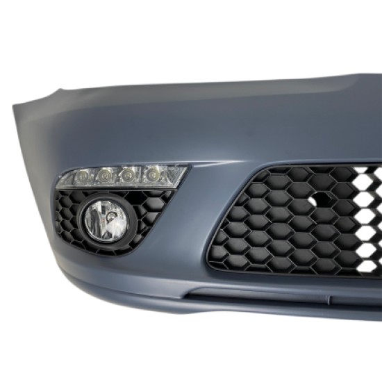 Προφυλακτήρας εμπρός για Skoda Octavia 2 (2009-2013) facelift με φώτα ημέρας και προβολάκια