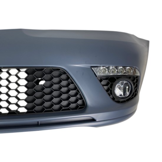 Προφυλακτήρας εμπρός για Skoda Octavia 2 (2009-2013) facelift με φώτα ημέρας και προβολάκια