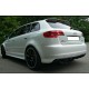 Αεροτομή οροφής για Audi A3 (2003-2012) S3 Design 5πορτο - μαύρη γυαλιστερή