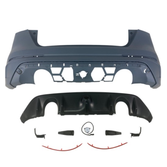 Πίσω προφυλακτήρας για Ford Focus (2015-2018) hatchback - RS design