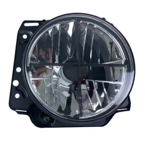 Φανάρια εμπρός με σταυρό Vw Golf II (1983-1993) - chrome ,  χωρίς  λάμπες (Η 4 ) - σετ 2τμχ.