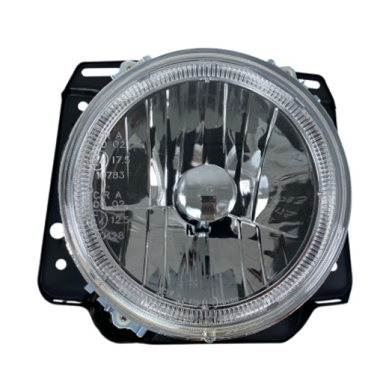 Φανάρια εμπρός angel eyes για Vw Golf II (1983-1993) - chrome ,  χωρίς  λάμπες (Η 4 ) - σετ 2τμχ.