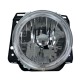 Φανάρια εμπρός angel eyes για Vw Golf II (1983-1993) - chrome ,  χωρίς  λάμπες (Η 4 ) - σετ 2τμχ.