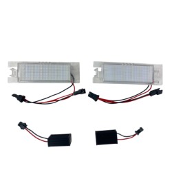 Πλαφονιέρα πίσω πινακίδας για OPEL ZAFIRA B / ASTRA H / ASTRA K / VECTRA C / CORSA D / INSIGNIA / HYUNDAI IX35 - 2 τμχ.