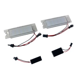 Πλαφονιέρα πίσω πινακίδας για OPEL ZAFIRA B / ASTRA H / ASTRA K / VECTRA C / CORSA D / INSIGNIA / HYUNDAI IX35 - 2 τμχ.