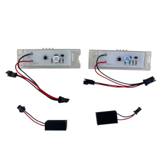 Πλαφονιέρα πίσω πινακίδας για OPEL ZAFIRA B / ASTRA H / ASTRA K / VECTRA C / CORSA D / INSIGNIA / HYUNDAI IX35 - 2 τμχ.