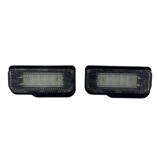 Πλαφονιέρα πίσω πινακίδας για Mercedes  W203 5D, W211, W219 - 2 τμχ.