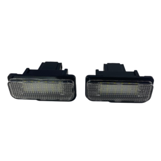 Πλαφονιέρα πίσω πινακίδας για Mercedes  W203 5D, W211, W219 - 2 τμχ.